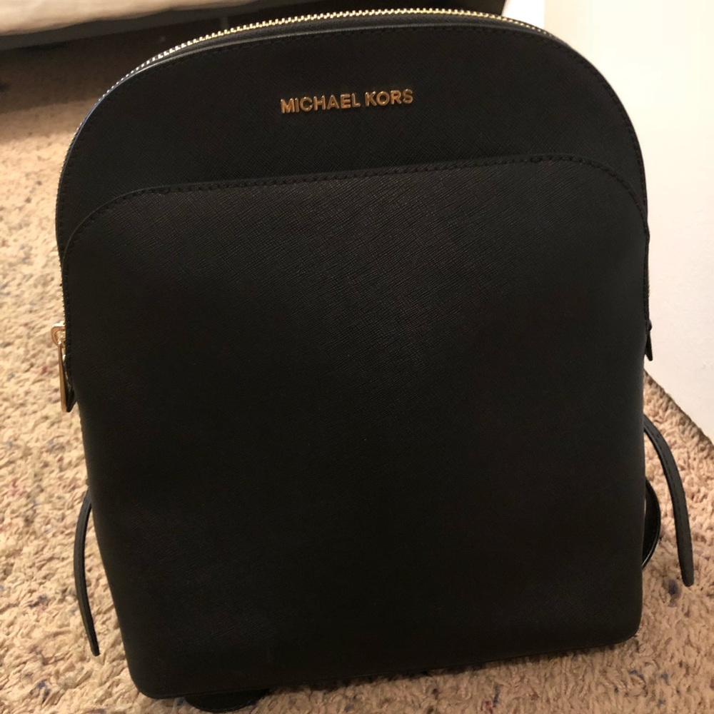 Michael Kors Saffiano Leather Backpack